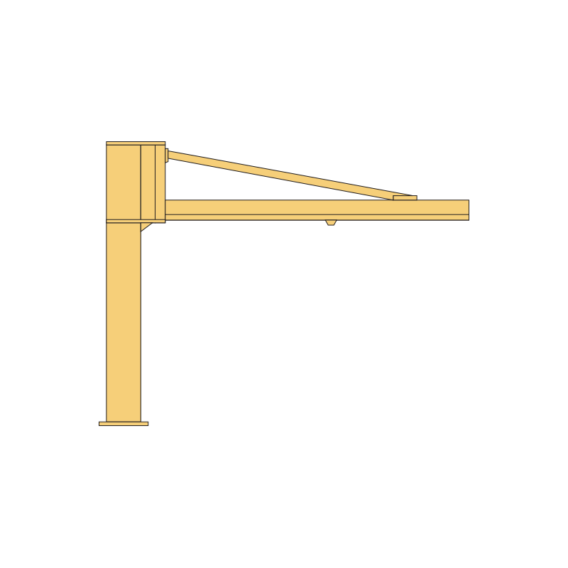 Column-mounted crane - C 1